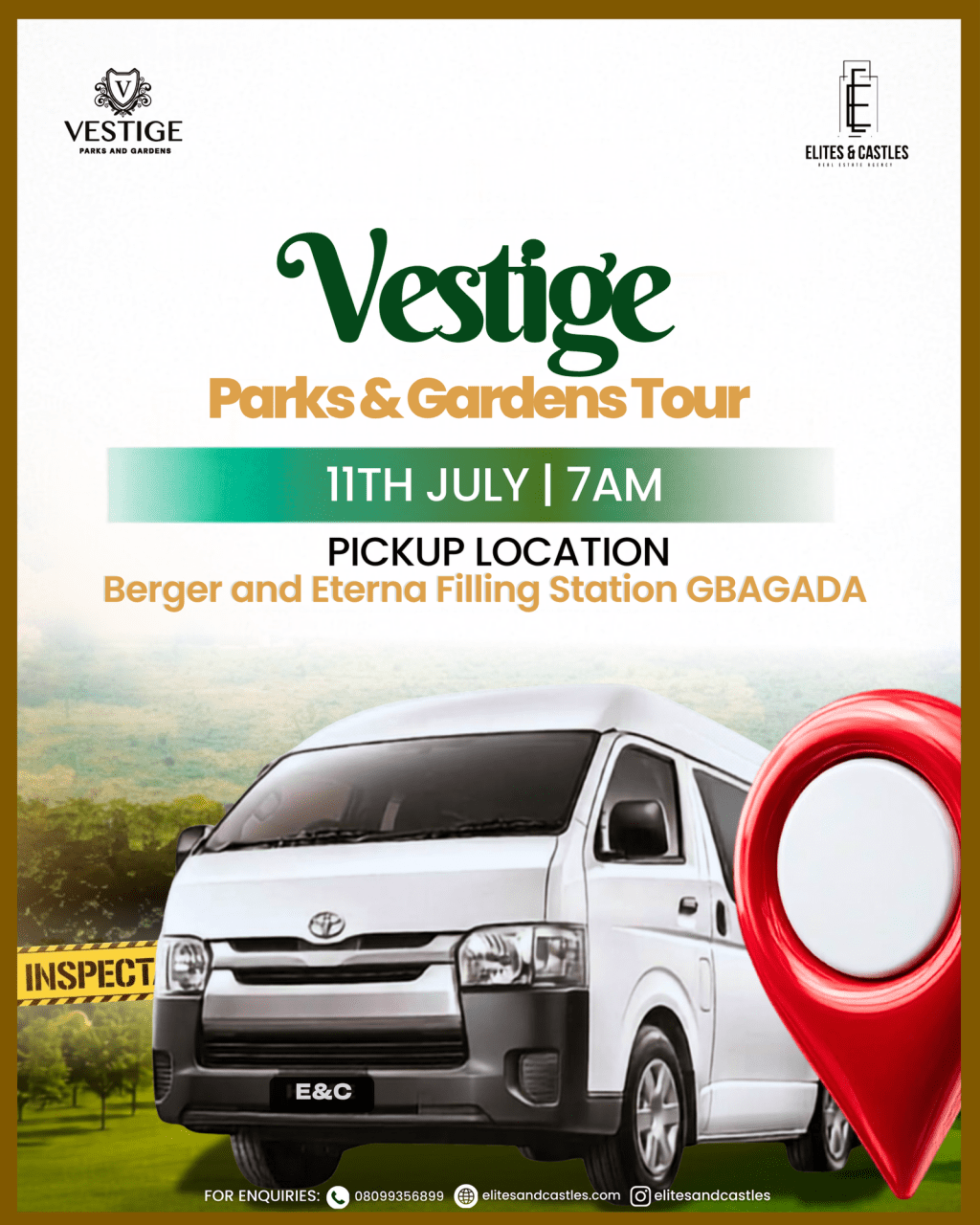 πΏ Youβre Invited to the Vestige Parks & Gardens Site Tour! π‘
