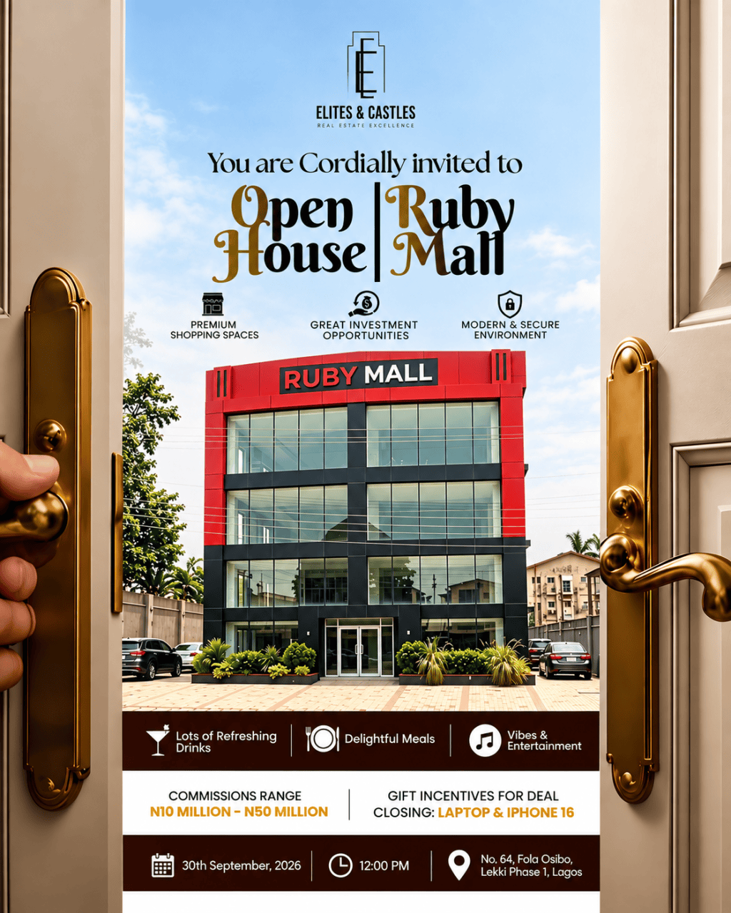 🚪✨ The doors are opening at Ruby Mall!