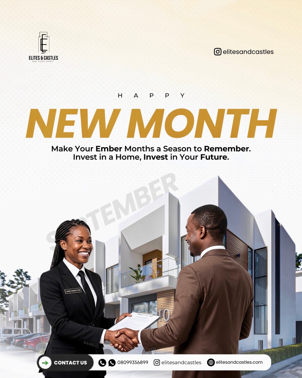 🏡 HAPPY NEW MONTH —&nbsp;SEPTEMBER