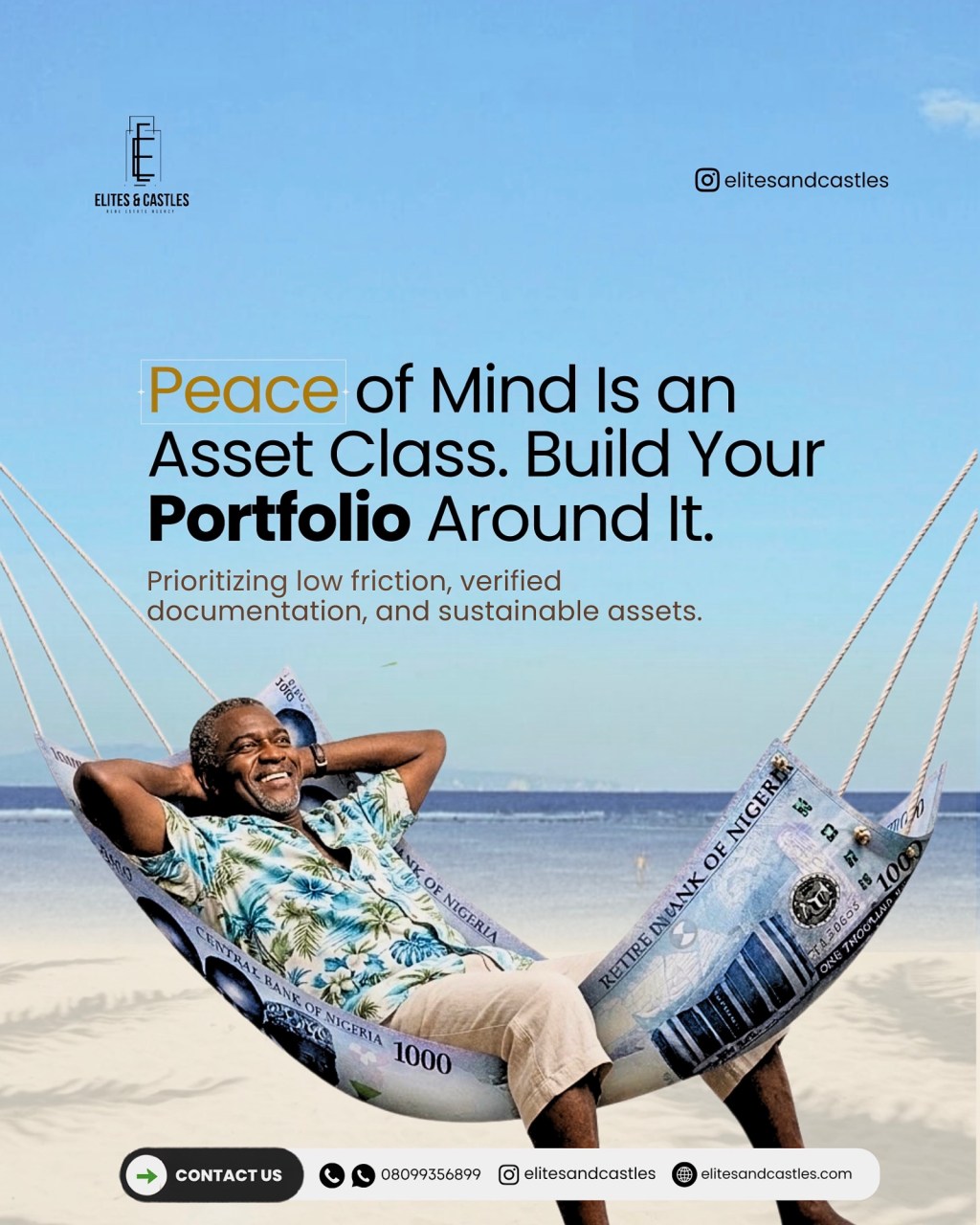 Peace of mind should be part of your property portfolio. 🏡