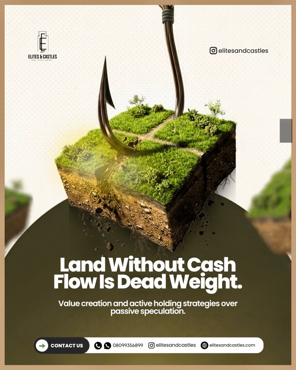 Land can grow in value – but a strong investment strategy should ask a bigger question: what is this asset doing for you while you hold it?
